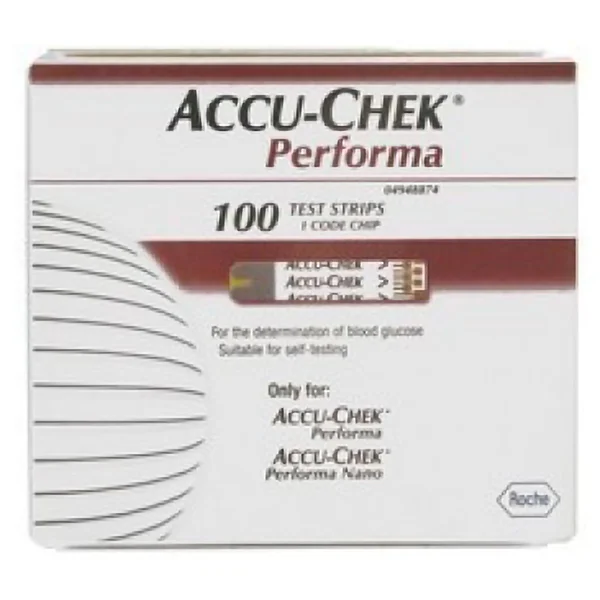 Accu-Chek Performa Test Strips, 100 Count, Pack of 1