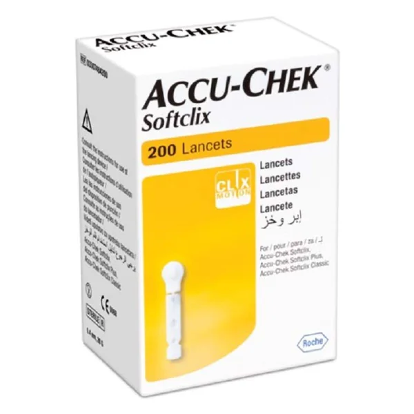 Accu-Chek Softclix Lancets, 200 Count, Pack of 1