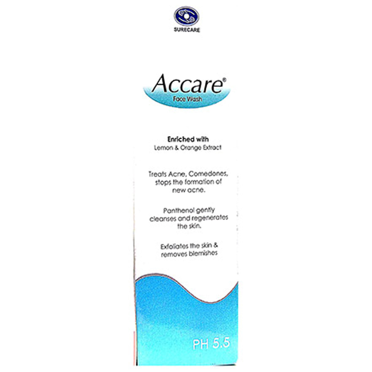 Accare Ph5.5 Face Wash 100 ml, Pack of 1 Accare Ph5.5 Face Wash 100 ml, Pack of 1
