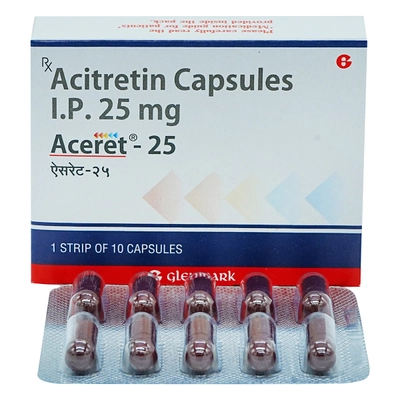 Aceret 25 Capsule 10's, Pack of 10 CAPSULES