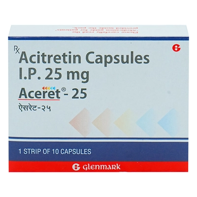 Aceret 25 Capsule 10's, Pack of 10 CAPSULES