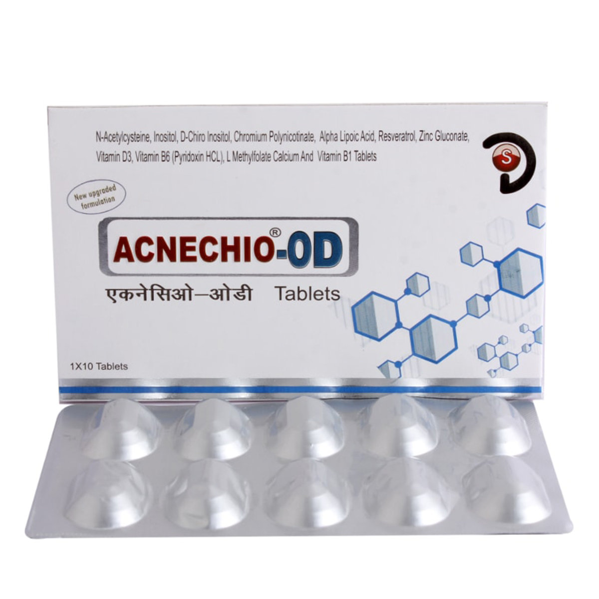 Acnechio-OD Tablet 10's, Pack of 10 Acnechio-OD Tablet 10's, Pack of 10