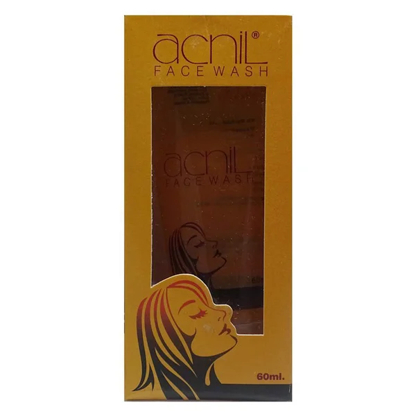 Acnil Face Wash 60 ml | For Acne &amp; Pimples, Pack of 1