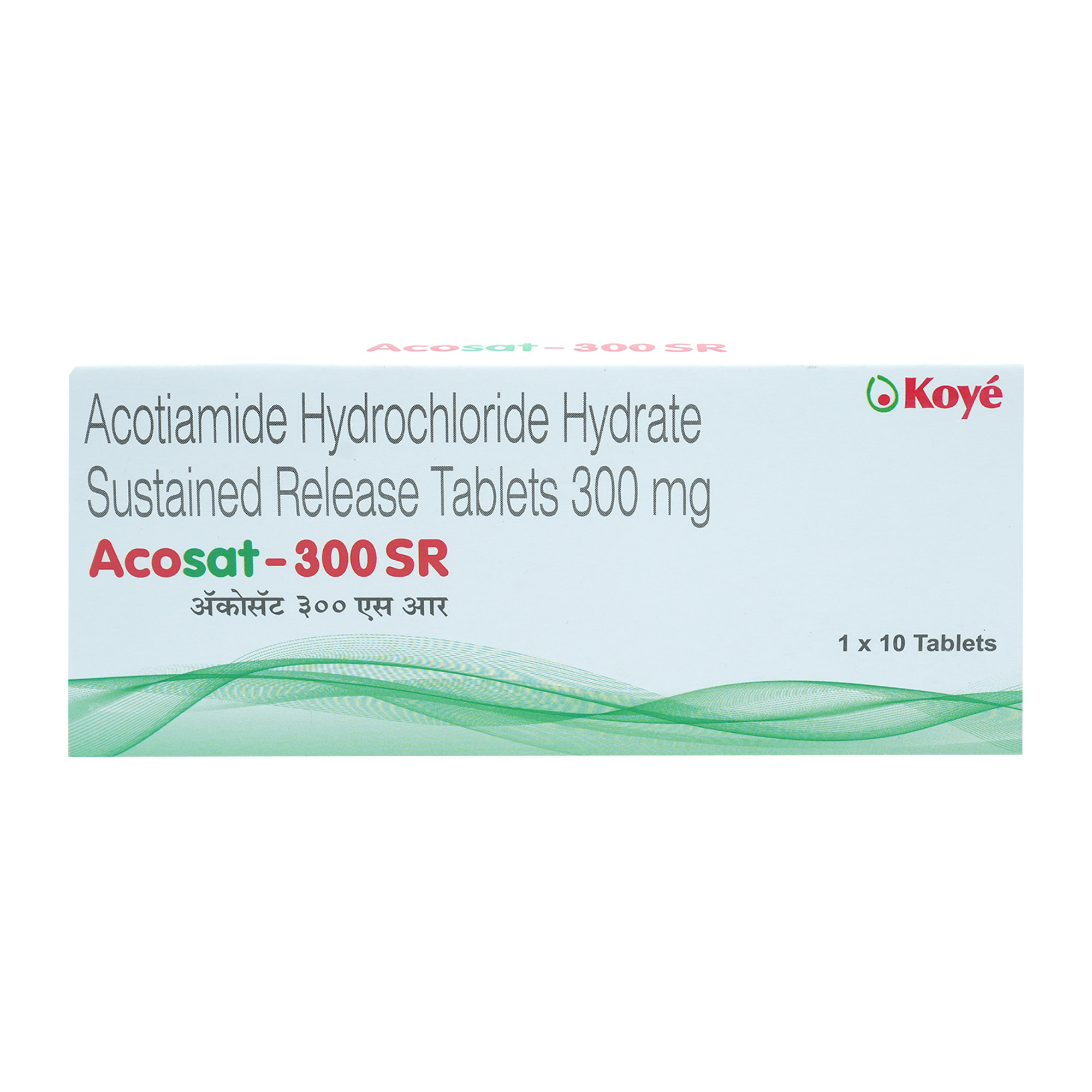 Acosat 300 SR Tablet 10's, Pack of 10 TABLETS Acosat 300 SR Tablet 10's, Pack of 10 TABLETS