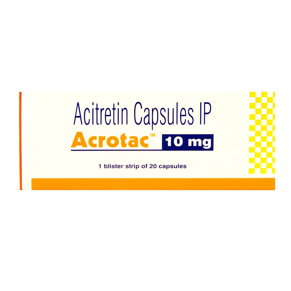 Acrotac 10 mg Capsule 20's, Pack of 20 CAPSULES Acrotac 10 mg Capsule 20's, Pack of 20 CAPSULES