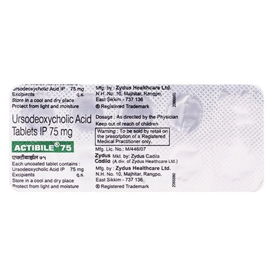 Actibile 75 Tablet 10's, Pack of 10 TABLETS