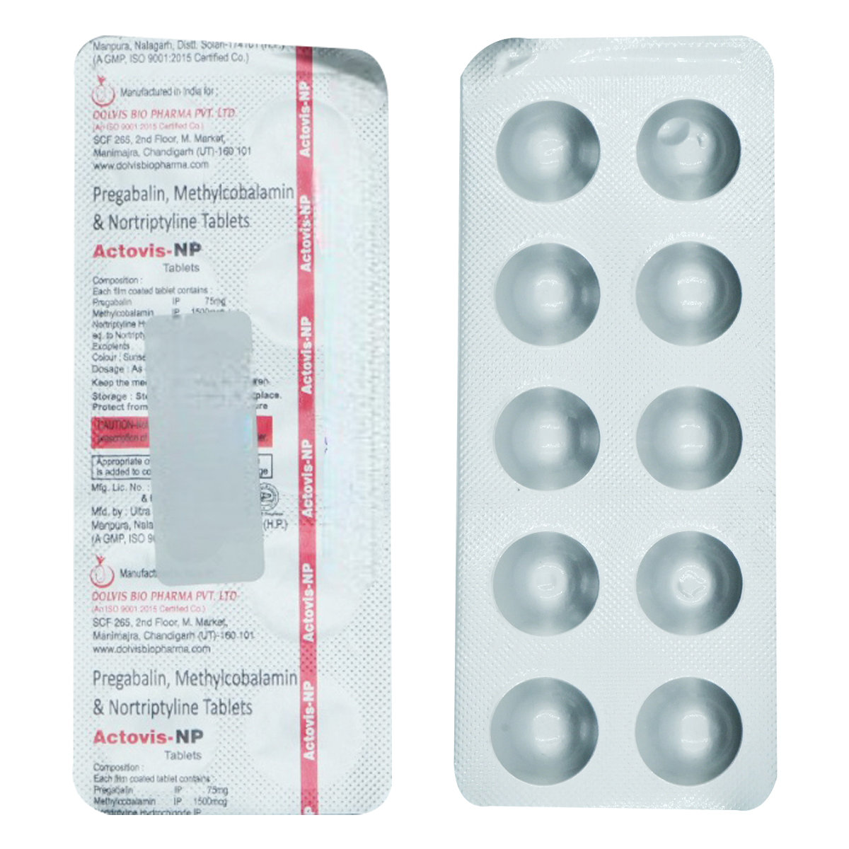 Actovis NP Tablet 10's, Pack of 10 TabletS Actovis NP Tablet 10's, Pack of 10 TabletS