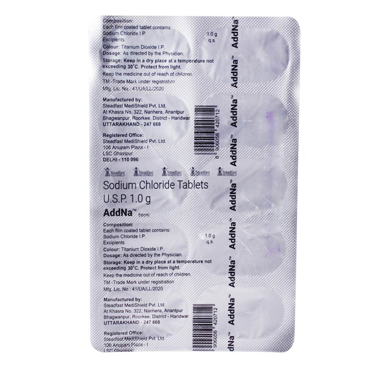 Buy Addna 1 gm Tablet 10's Online