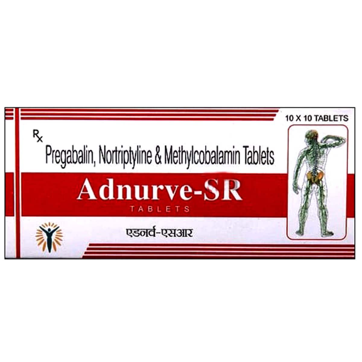 Adnurve-SR Tablet 10's, Pack of 10 Adnurve-SR Tablet 10's, Pack of 10