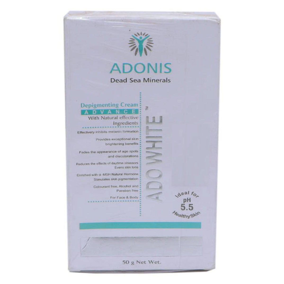 Ado White Advanced Dpigmenting Cream 50 gm, Pack of 1 Ado White Advanced Dpigmenting Cream 50 gm, Pack of 1