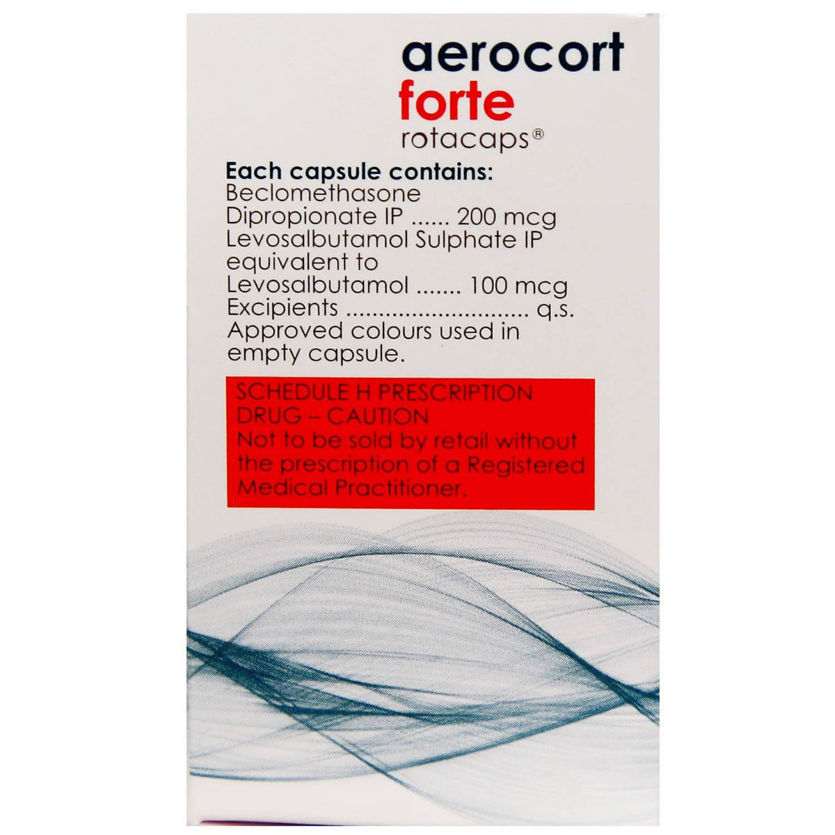 Aerocort Forte Rotacaps 30's, Pack of 1 ROTACAP Aerocort Forte Rotacaps 30's, Pack of 1 ROTACAP