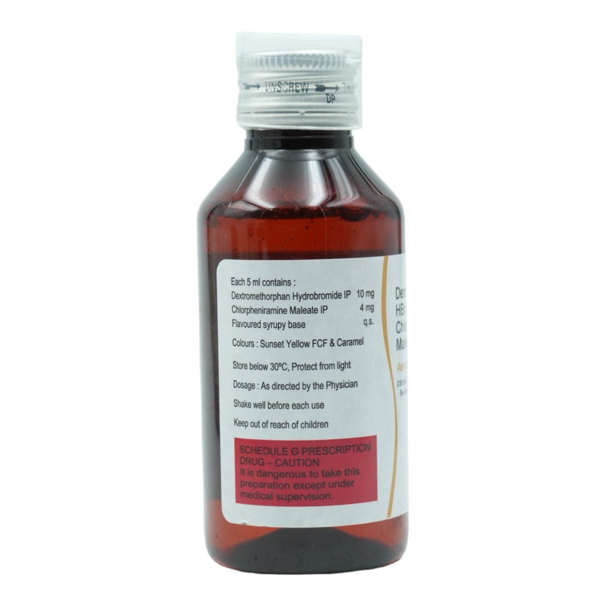 Aerodil DX Syrup 100 ml, Pack of 1 Syrup Aerodil DX Syrup 100 ml, Pack of 1 Syrup
