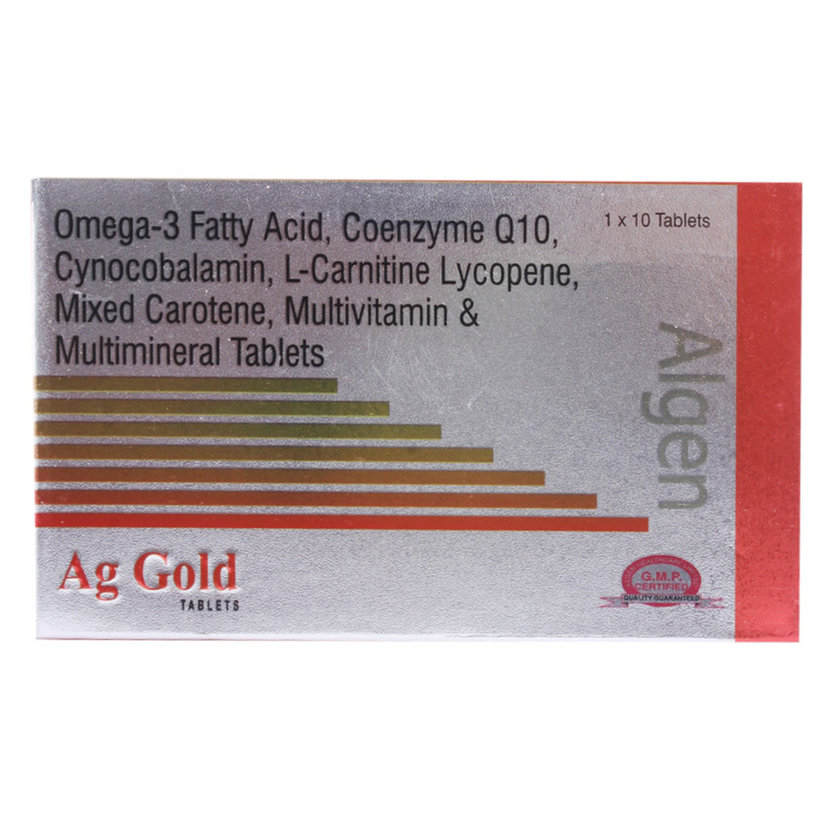 Ag Gold Tablet 10's, Pack of 10 TabletS Ag Gold Tablet 10's, Pack of 10 TabletS