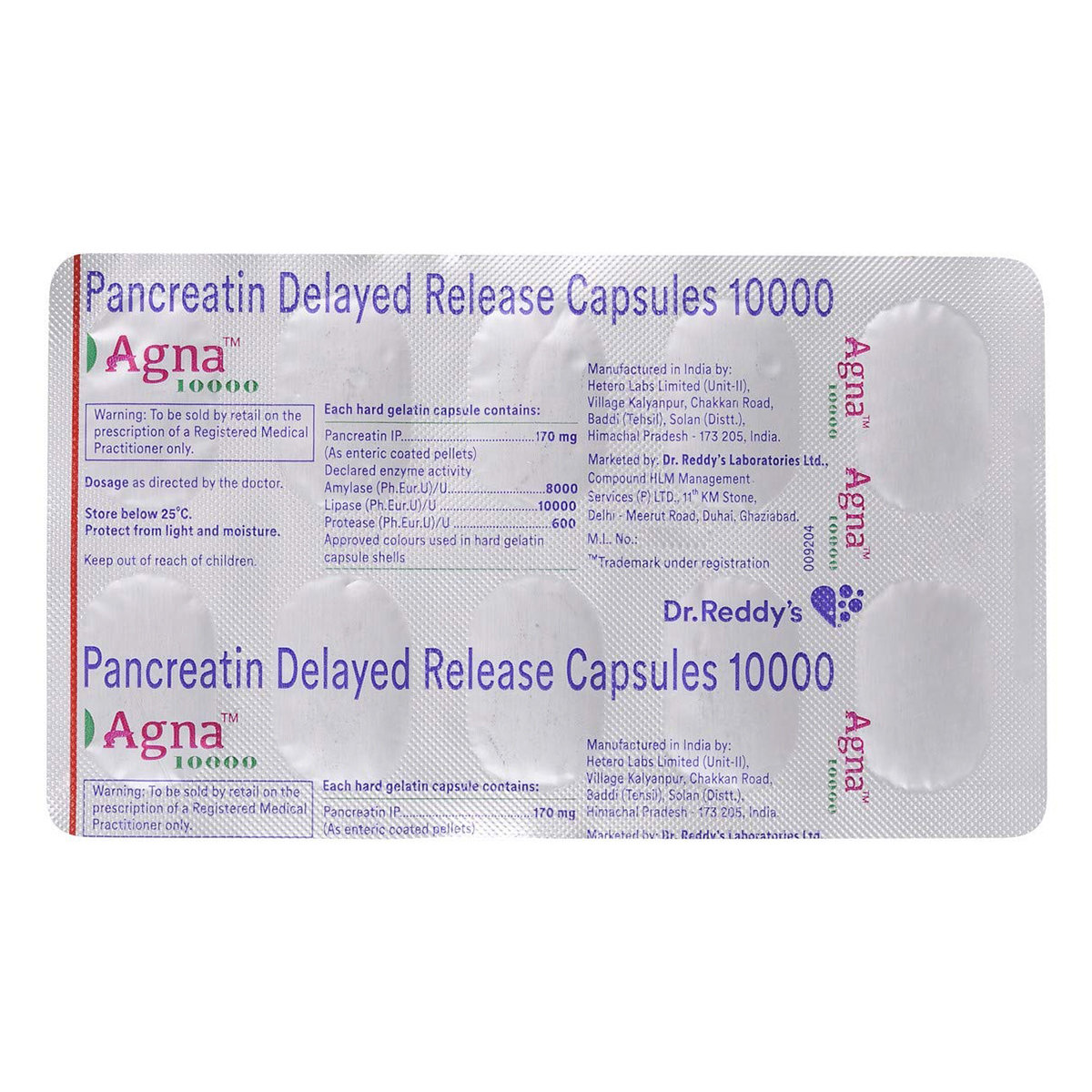 Agna 1000 Capsule 10's, Pack of 10 CAPSULES Agna 1000 Capsule 10's, Pack of 10 CAPSULES