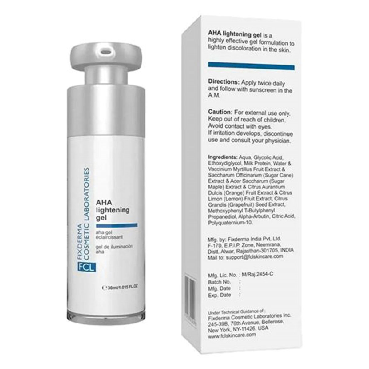 Aha Lightening Gel 30 ml, Pack of 1 Aha Lightening Gel 30 ml, Pack of 1