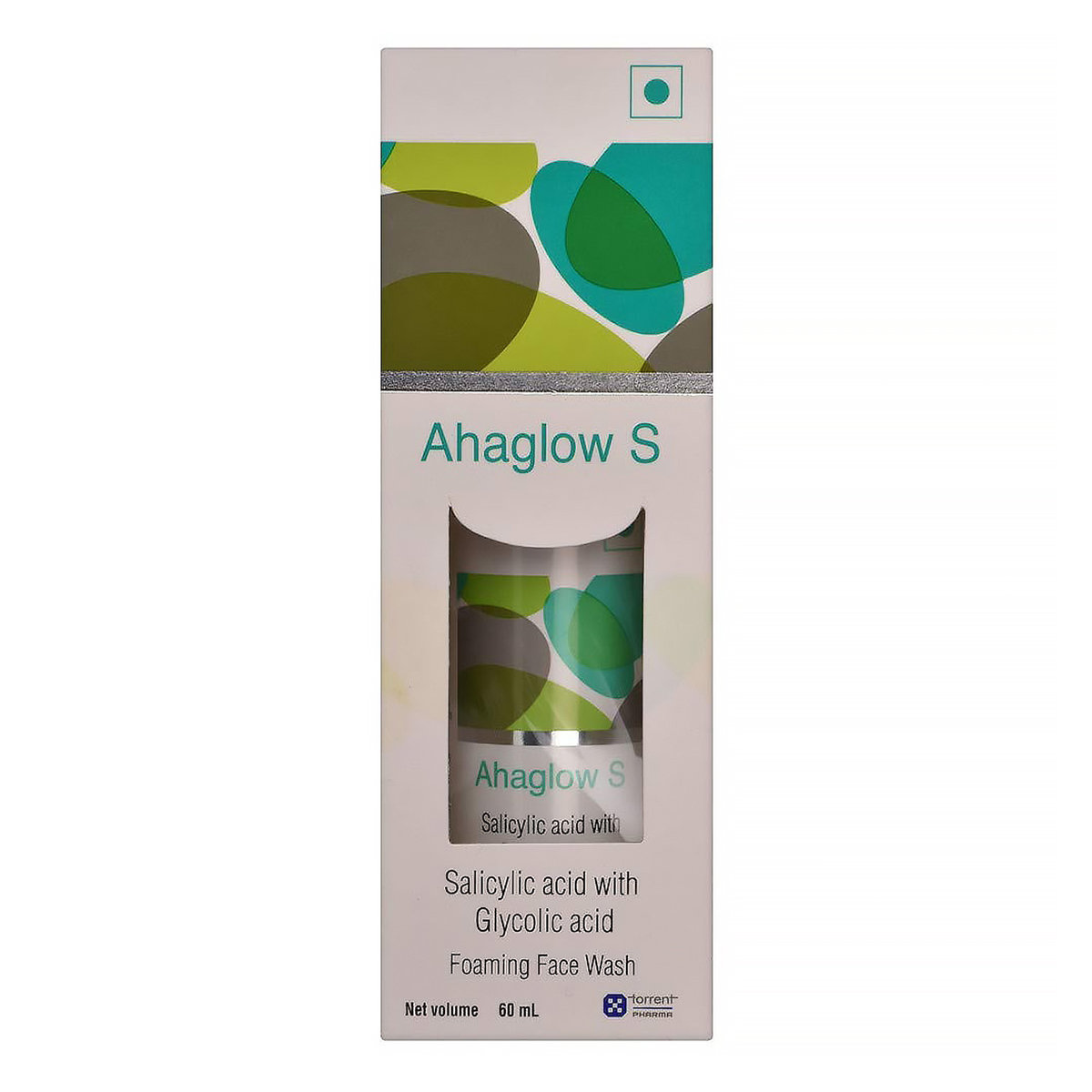 Ahaglow S Foaming Face Wash 60 ml | Salicylic Acid & Glycolic Acid, Pack of 1 Ahaglow S Foaming Face Wash 60 ml | Salicylic Acid & Glycolic Acid, Pack of 1
