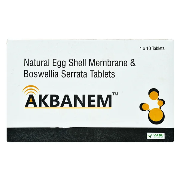 Akbanem, 10 Tablets, Pack of 10
