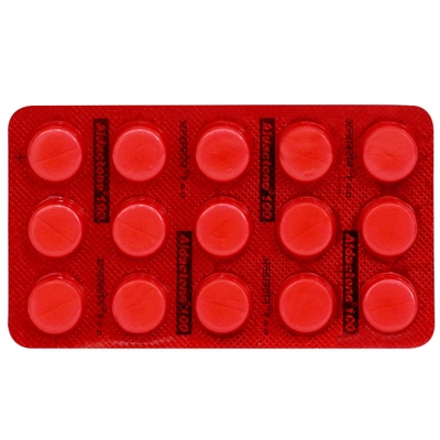 Aldactone 100 Tablet 15's, Pack of 15 TABLETS