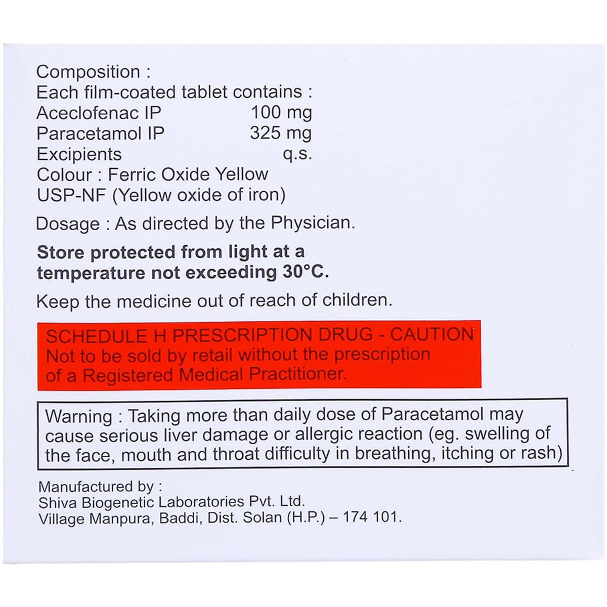 Aldigesic P Tablet 15's, Pack of 15 TABLETS Aldigesic P Tablet 15's, Pack of 15 TABLETS