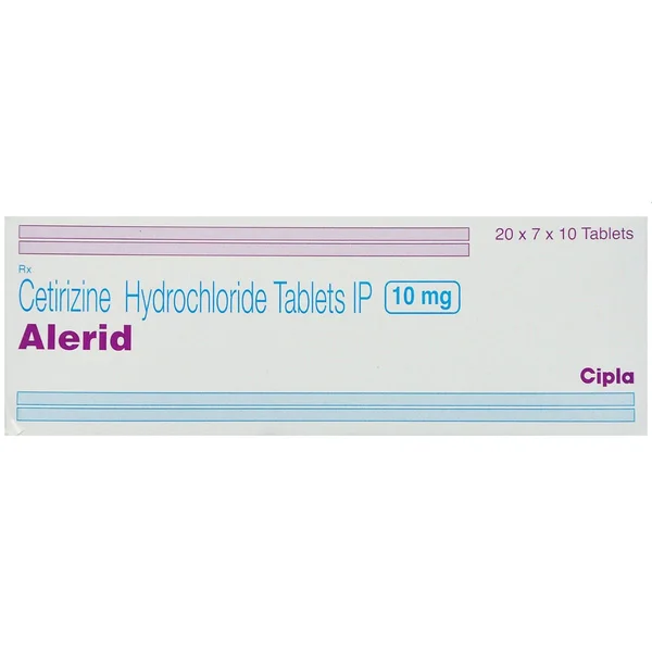 Alerid Tablet 10's, Pack of 10 TABLETS