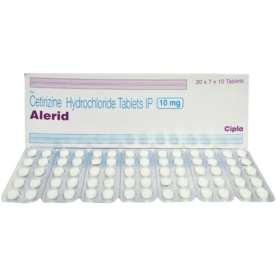 Alerid Tablet 10's, Pack of 10 TABLETS