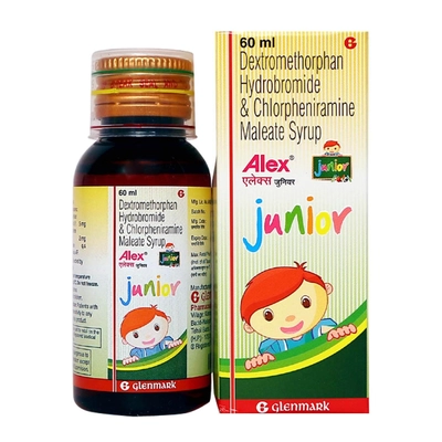 Alex Junior Syrup 60 ml, Pack of 1 Syrup