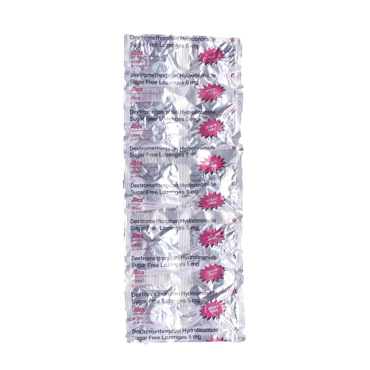 Buy Alex Sugar Free Cough Lozenges 10's Online