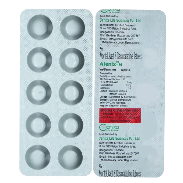 Alenix-M Tablet 10's, Pack of 10 TabletS