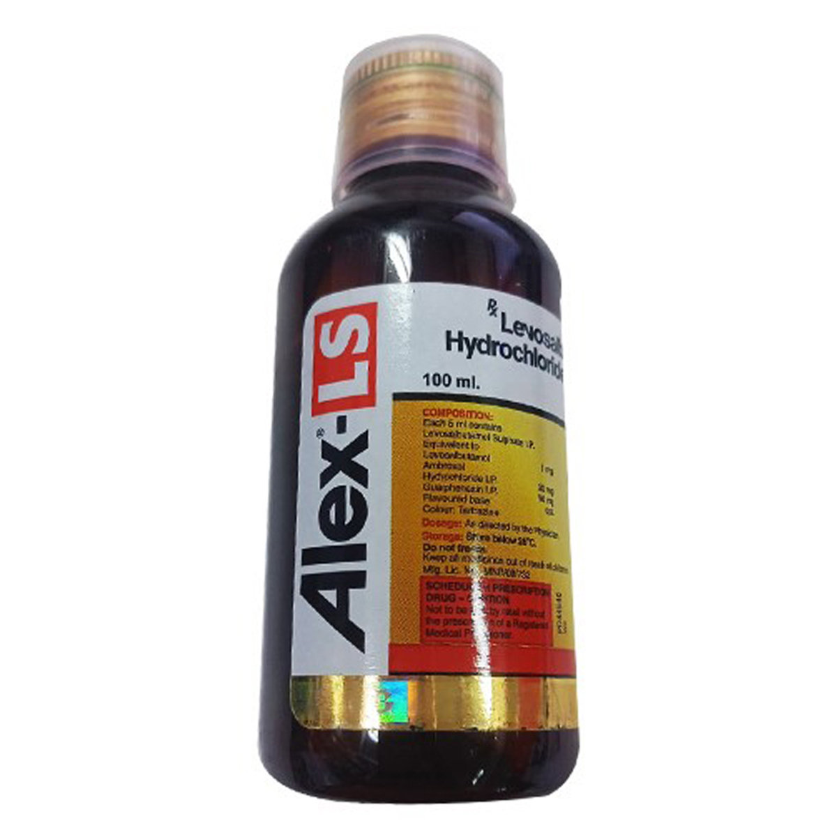 Alex-LS Expectorant 100 ml, Pack of 1 Expectorant Alex-LS Expectorant 100 ml, Pack of 1 Expectorant