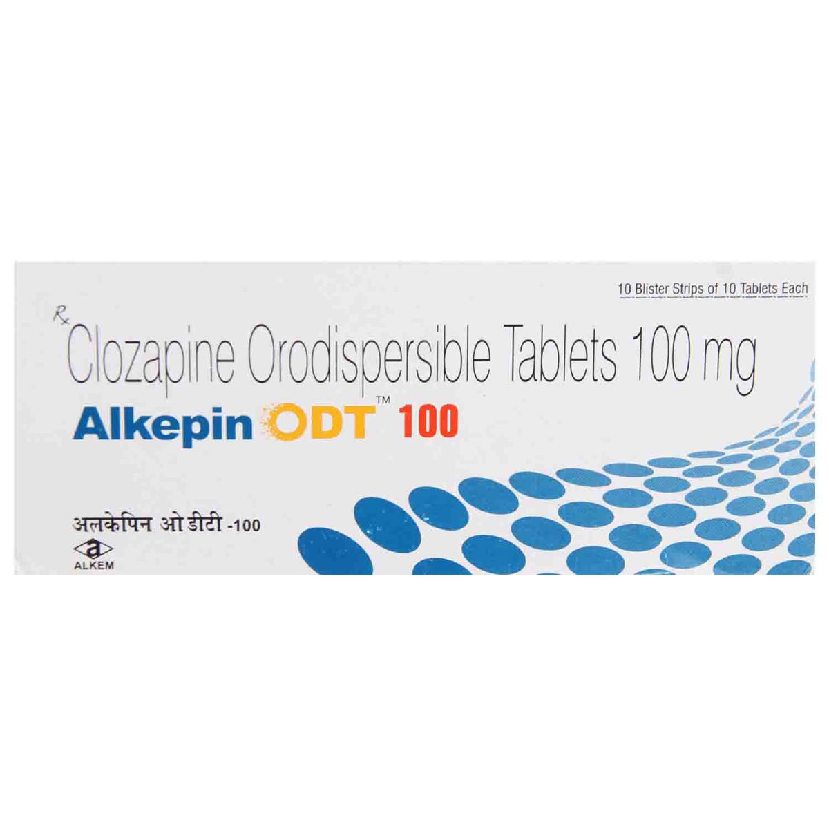 Buy Alkepin ODT 100 Tablet 10's Online