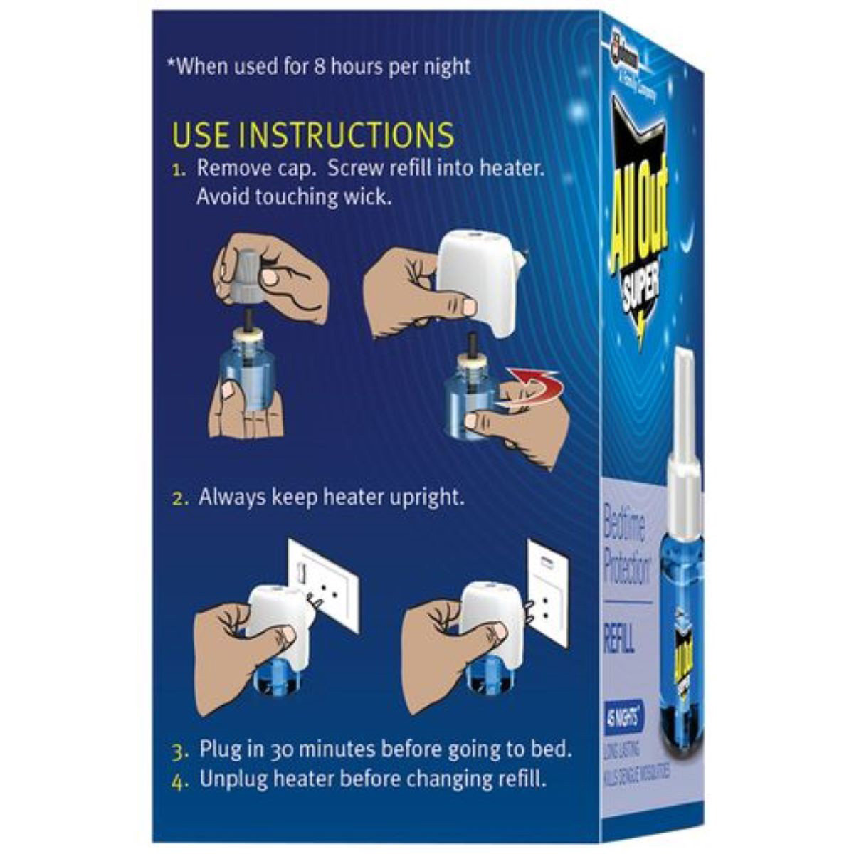 All Out 45 Nights Refill, 35 ml, Pack of 1 All Out 45 Nights Refill, 35 ml, Pack of 1