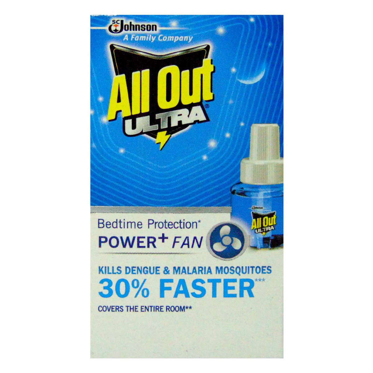 All Out Ultra Power + Fan Refill 45ml, Pack of 1 All Out Ultra Power + Fan Refill 45ml, Pack of 1