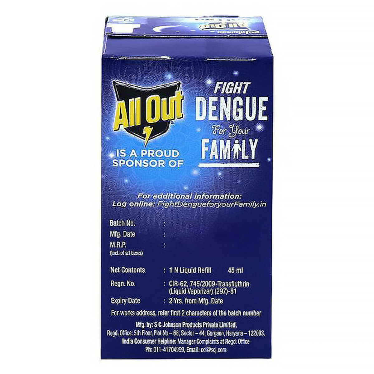 All Out Sattva Refill, 45ml, Pack of 1 All Out Sattva Refill, 45ml, Pack of 1