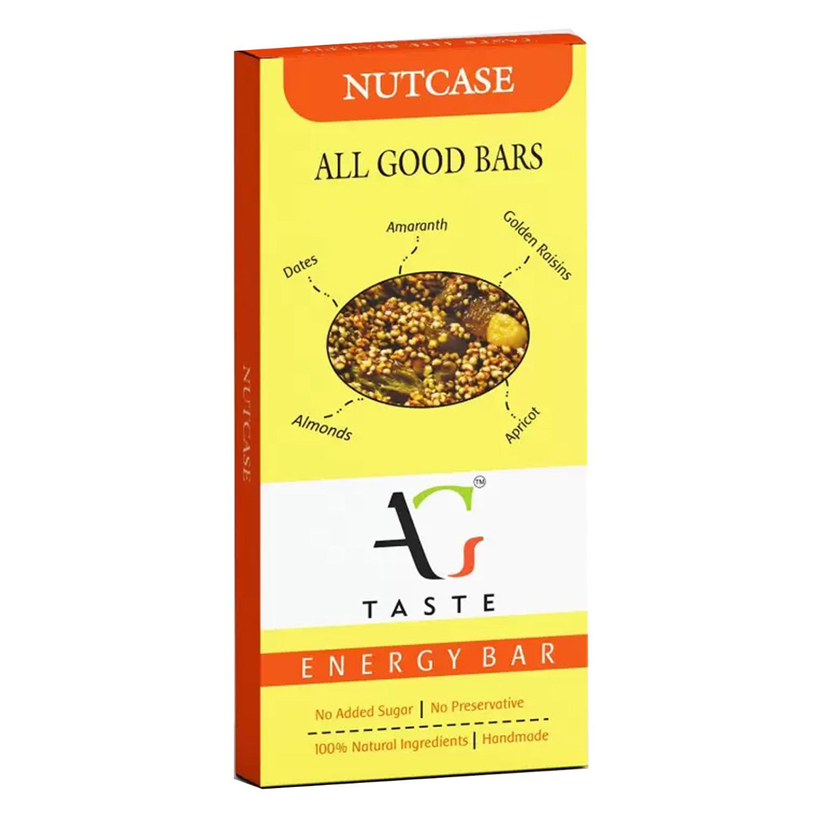 All Good Bars Nutcase Energy Bar, 30 gm, Pack of 1 All Good Bars Nutcase Energy Bar, 30 gm, Pack of 1