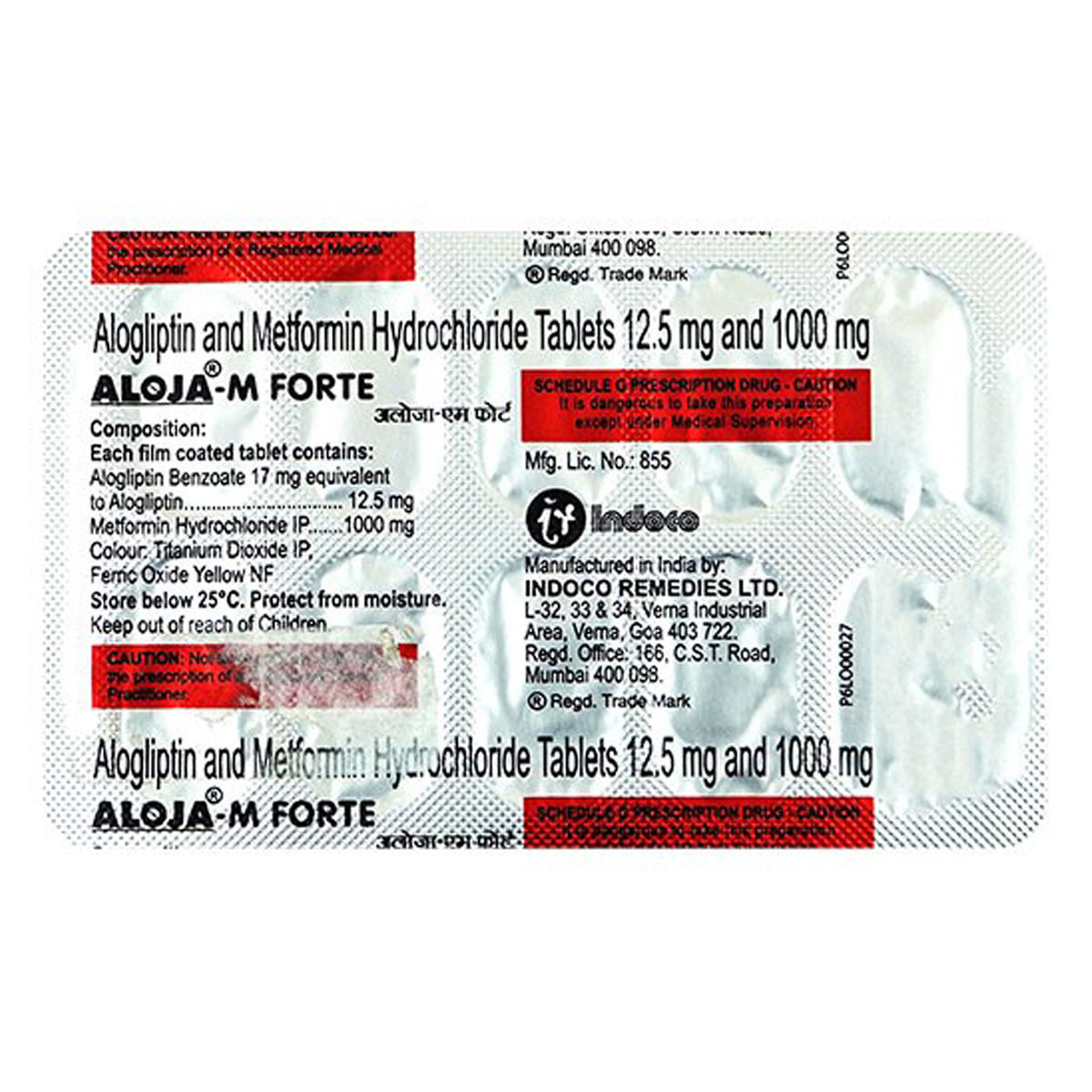 Buy Aloja-M Forte Tablet 10's Online