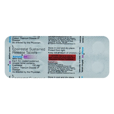 Alrista SR Tablet 10's, Pack of 10 TabletS