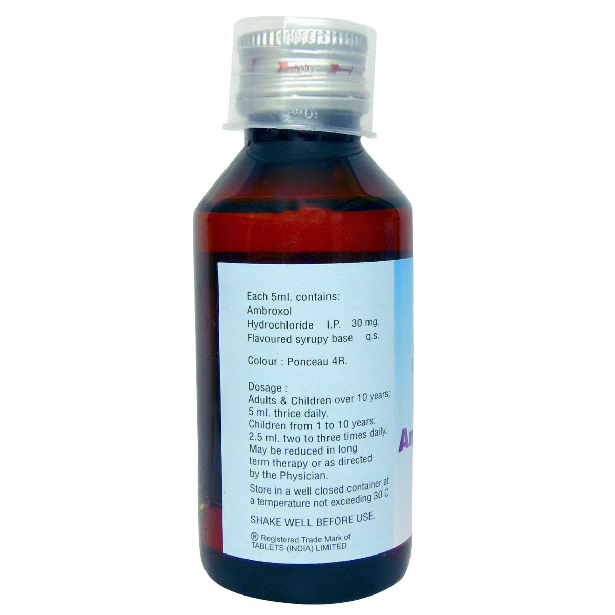 Ambrolite Syrup 100 ml, Pack of 1 Syrup Ambrolite Syrup 100 ml, Pack of 1 Syrup