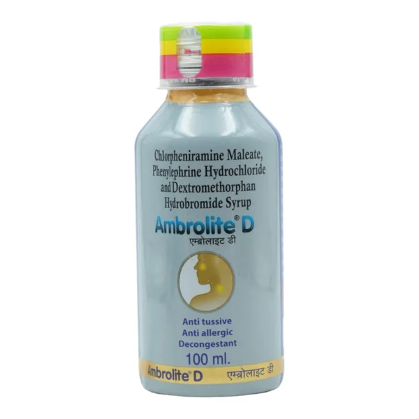 Ambrolite D Syrup 100 ml, Pack of 1