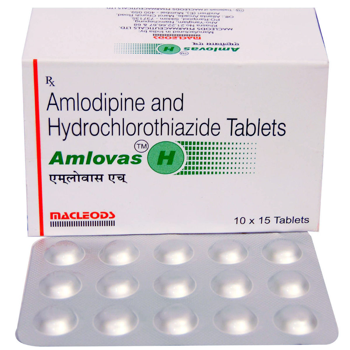 Buy Amlovas H Tablet 15's Online