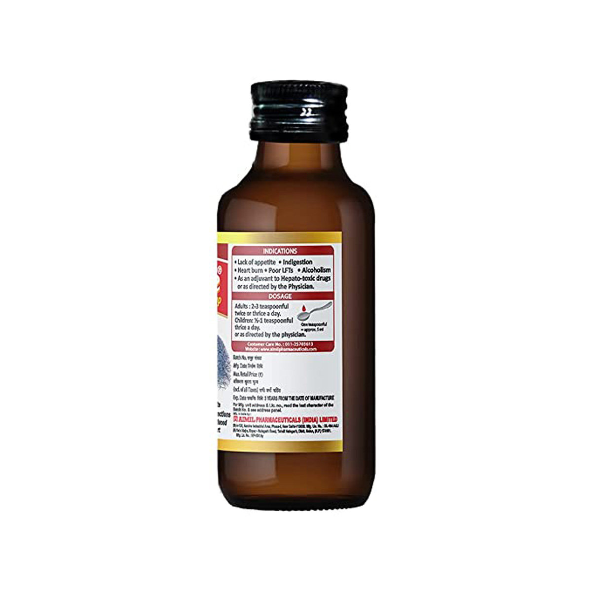 Aimil Amlycure Syrup, 100 ml, Pack of 1 Aimil Amlycure Syrup, 100 ml, Pack of 1
