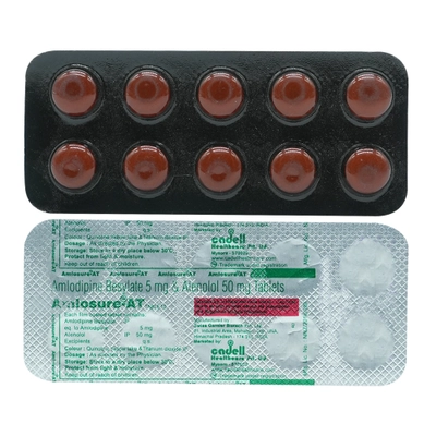 AMLOSURE AT TABLET, Pack of 10 TabletS