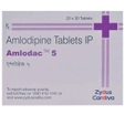 Amlodac 5 Tablet 30's