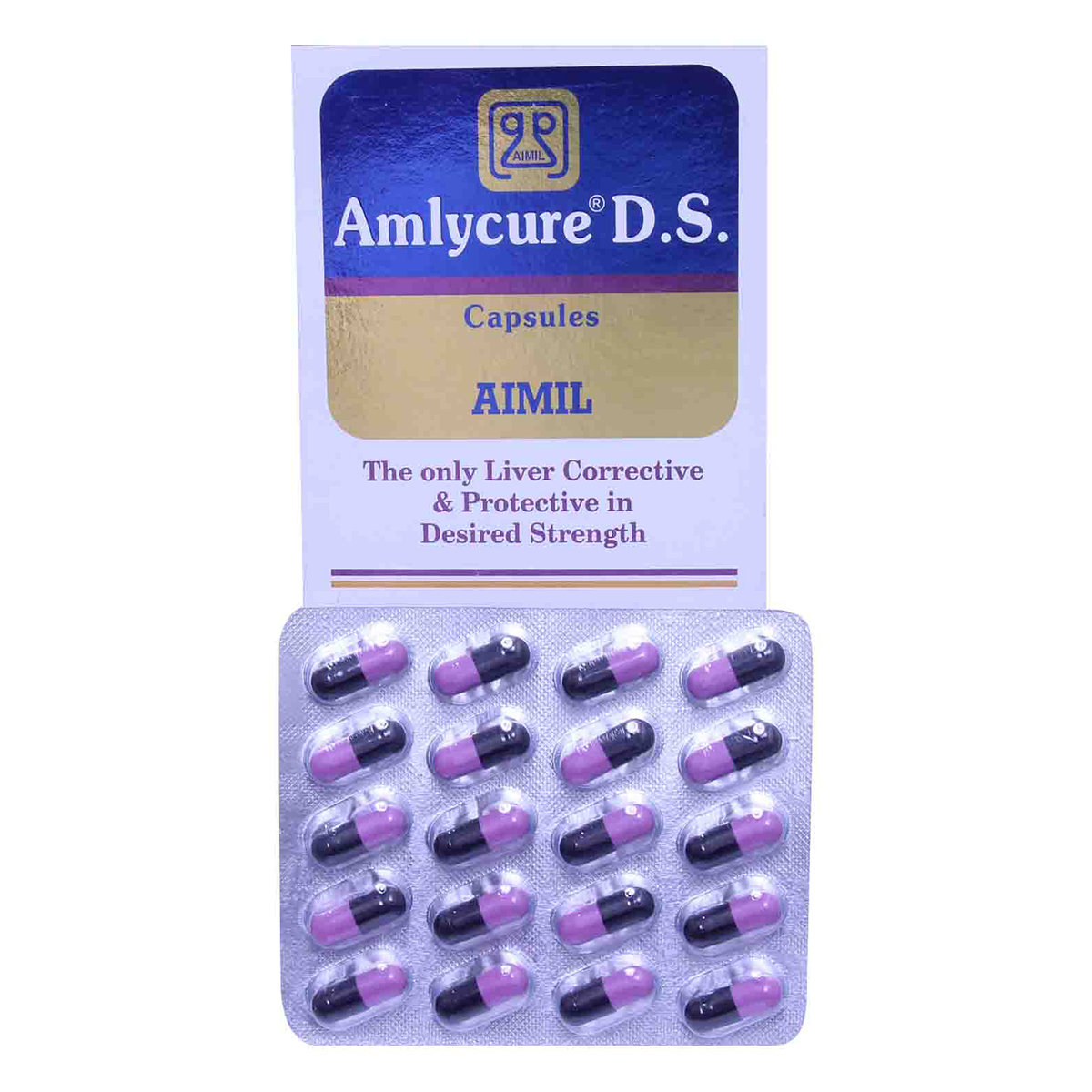 Aimil Amlycure D.S. Capsule 20's, Pack of 20 Aimil Amlycure D.S. Capsule 20's, Pack of 20