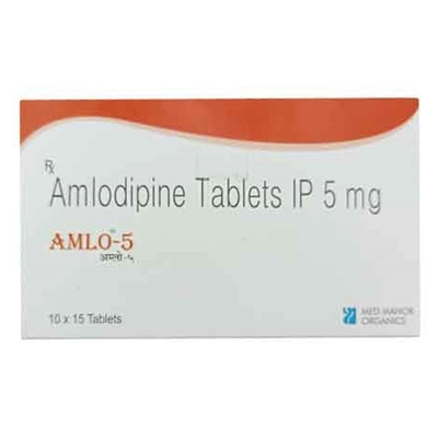 Amlo-5 Tablet 15's, Pack of 15 TABLETS