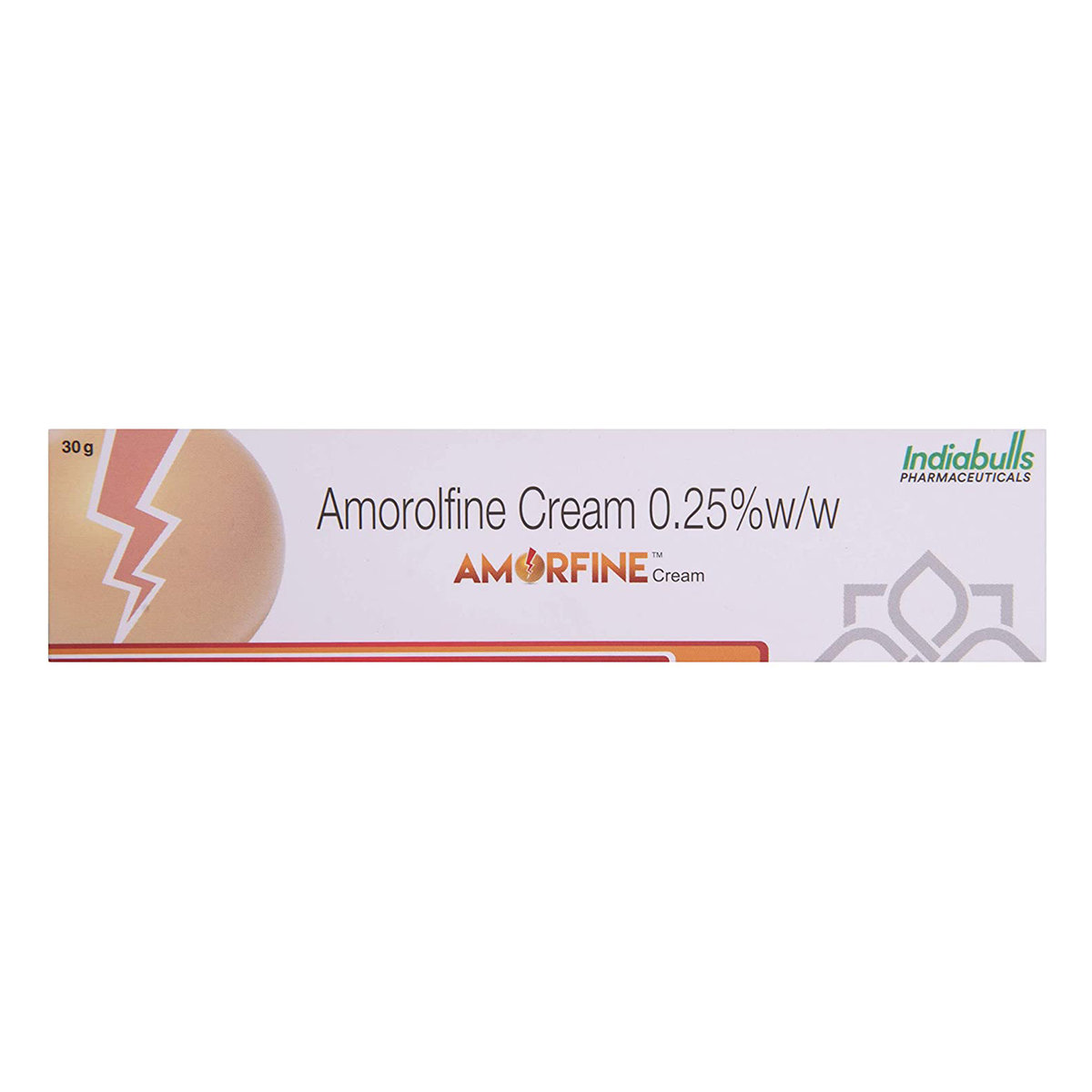 Amorfine Cream 30 gm, Pack of 1 Cream Amorfine Cream 30 gm, Pack of 1 Cream