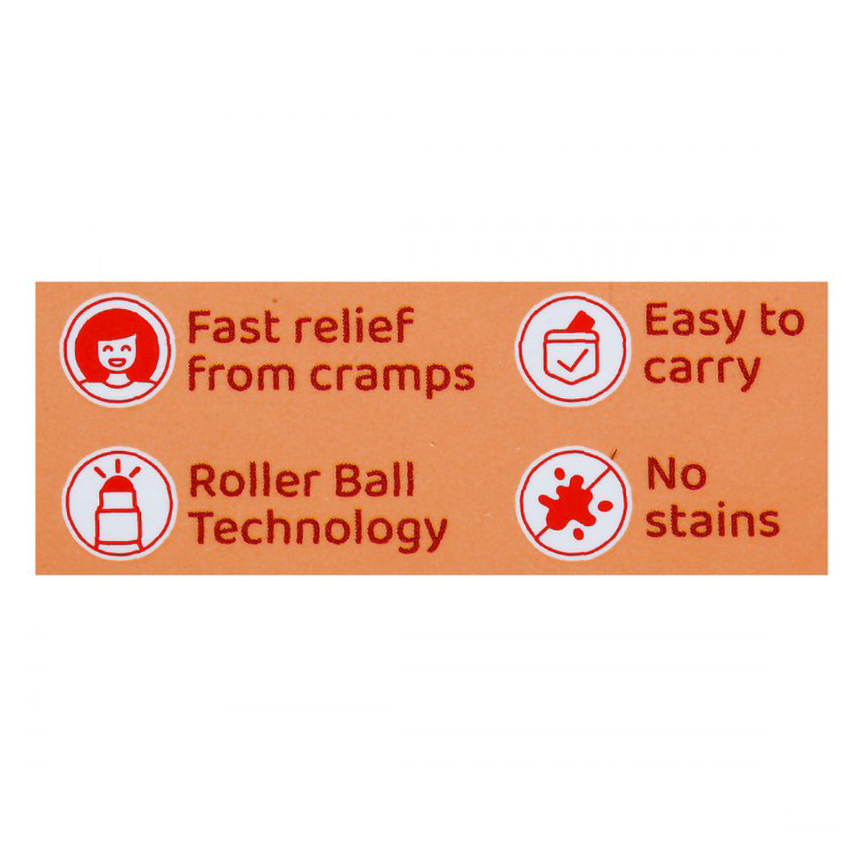 Amrutanjan Comfy Period Pain Relief Roll On, 50 ml, Pack of 1 Amrutanjan Comfy Period Pain Relief Roll On, 50 ml, Pack of 1