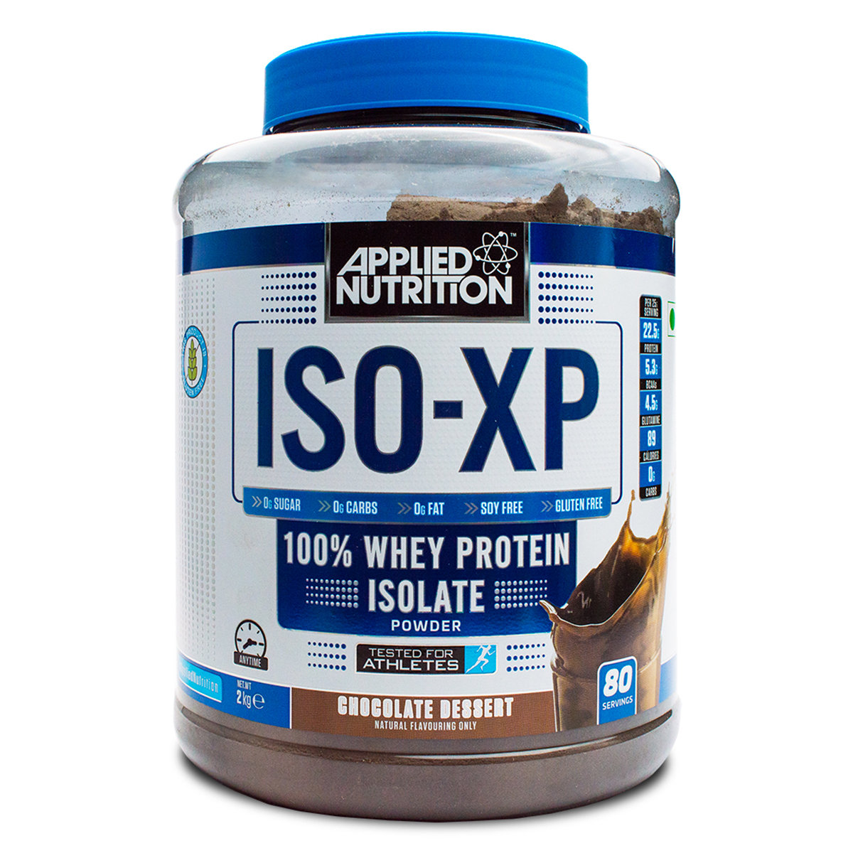 Applied Nutrition ISO-XP 100% Whey Protein Isolate Chocolate Dessert Flavour Powder, 2 kg, Pack of 1 Applied Nutrition ISO-XP 100% Whey Protein Isolate Chocolate Dessert Flavour Powder, 2 kg, Pack of 1
