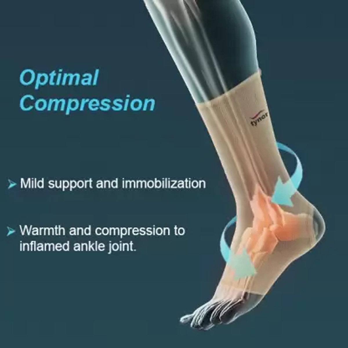 Tynor Anklet Large, 1 Pair, Pack of 1 Tynor Anklet Large, 1 Pair, Pack of 1