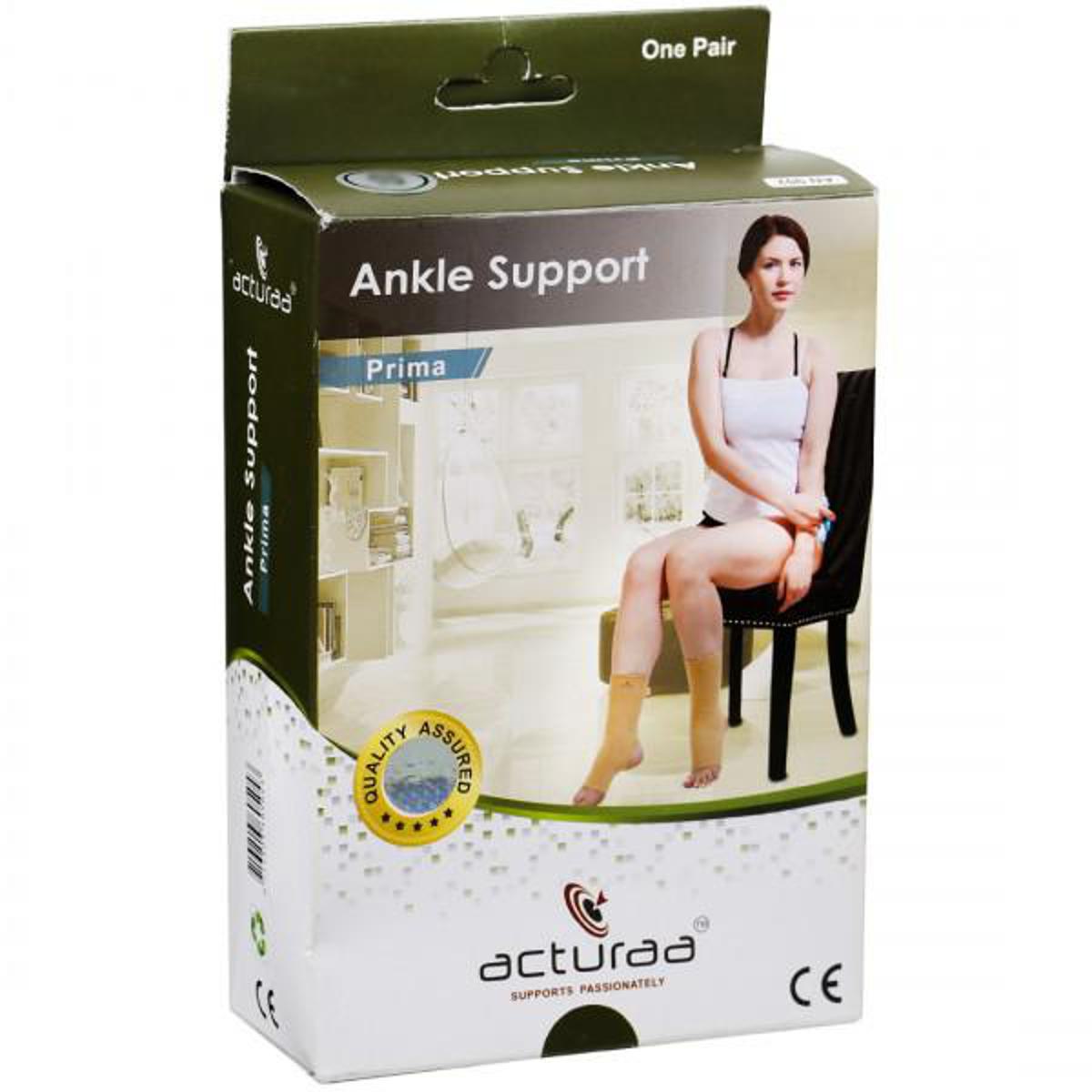 Acura Ankle Support Prima Large, 1 Pair, Pack of 1 Acura Ankle Support Prima Large, 1 Pair, Pack of 1