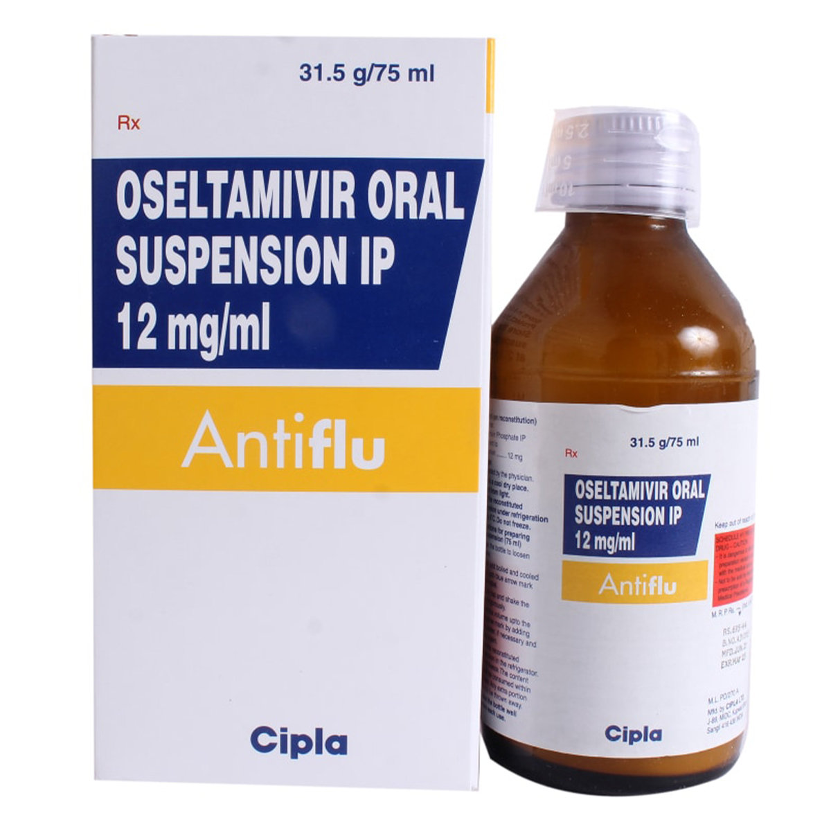 Antiflu Suspension 75 ml, Pack of 1 Suspension Antiflu Suspension 75 ml, Pack of 1 Suspension